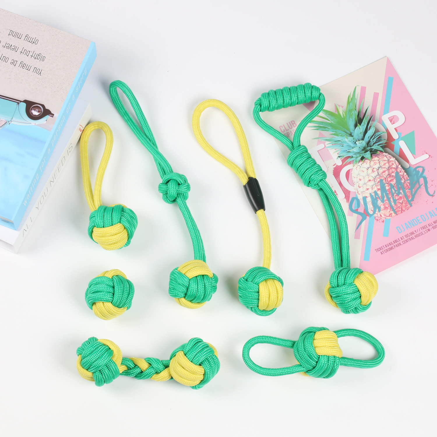 Juguetes para perros tejidos de polipropileno personalizados del fabricante