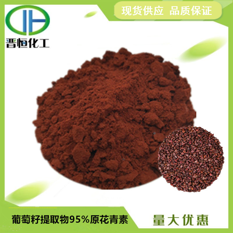 葡萄籽提取物 原花青素95% OPC 原料粉末 1KG起订    现货