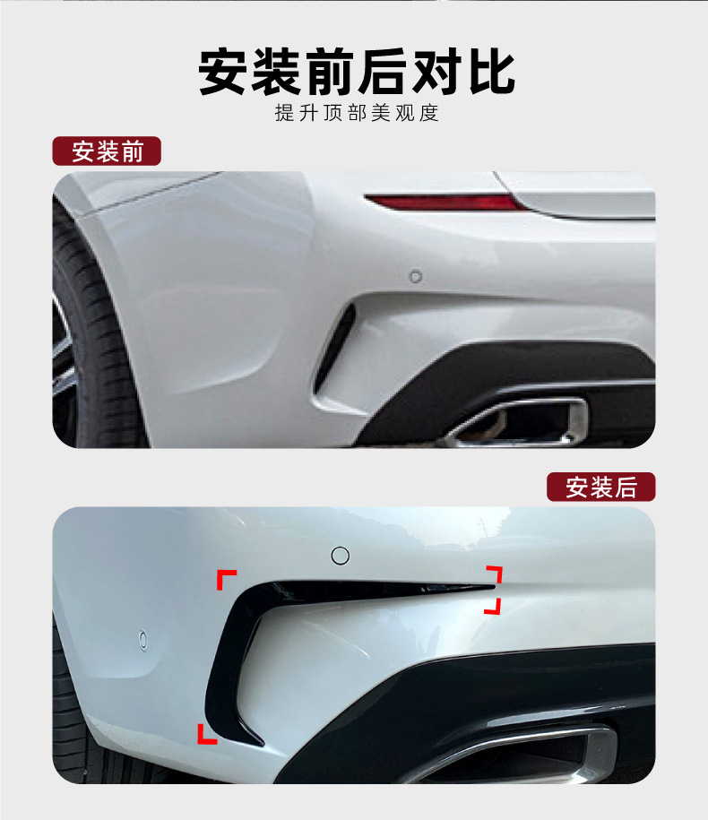 Suitable for Bmw 3 Series Bmw G20 318I 320I 2019-2022 Rear Spoiler Car Sticker Exterior Modification