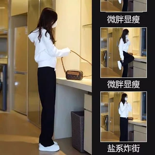 卫衣套装小个子秋季炸街2026两件搭配流行时尚今年洋气新款一整套