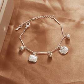 新款铃铛手链铜合金民族风配饰品跨境摆地摊小猫手环小众网红首饰