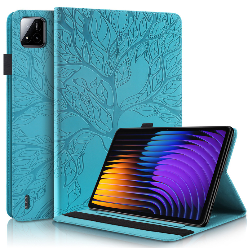 Life Tree Protective Case for Xiaomi 7/8 Tablet, 6S Pro Leather Cover, Suitable for Redmi Pad Se Flip Cover