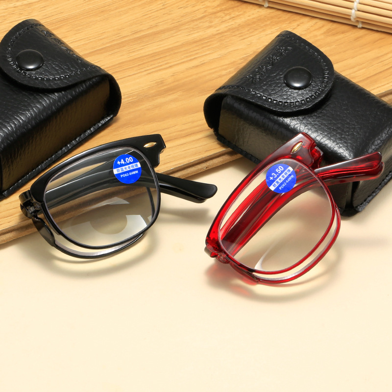 Rice Nail Multicolor Folding Presbyopic Glasses Fashionable Anti-Blue Light Reading Newspaper Presbyopic Glasses Rice Nail Multicolor Folding Presbyopic Glasses Fashionable Anti-Blue Light Reading Newspaper Presbyopic Glasses