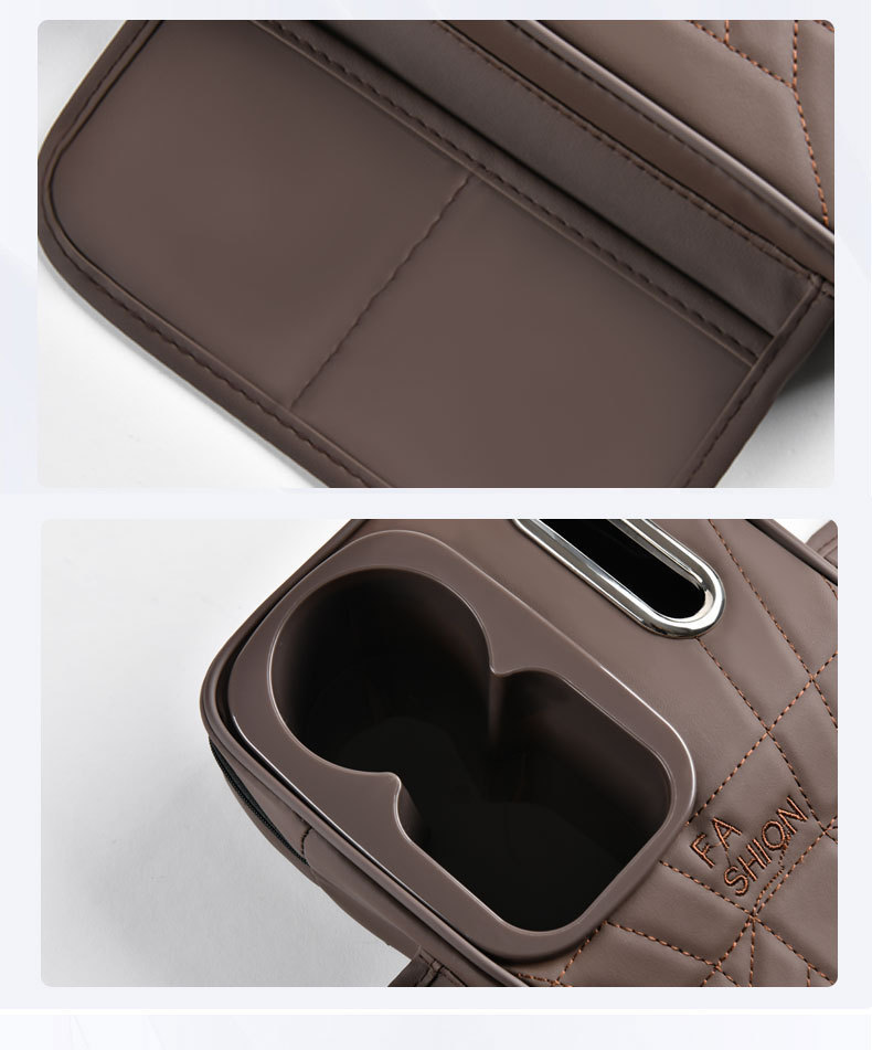 High and Low Cup Holder Style Armrest Box Armrest Heightening Central Protective Cover Car Interior Tissue Box Storage Supplies