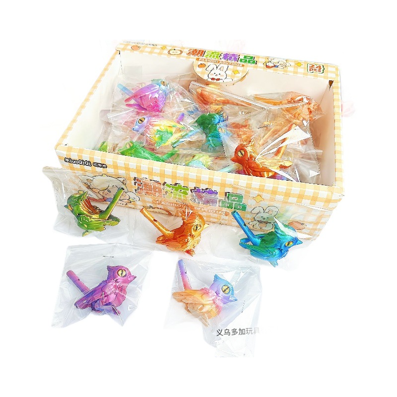 B3D silbato de pájaro impreso flauta de pájaro juguete para niños Silbato de pájaro realista modelo de entrenamiento de pájaro se puede agregar silbato de agua al por mayor