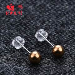 德國漢堡耳迫 diy手工製作配件橡膠塑料耳堵耳釘扣耳環耳塞耳硅膠