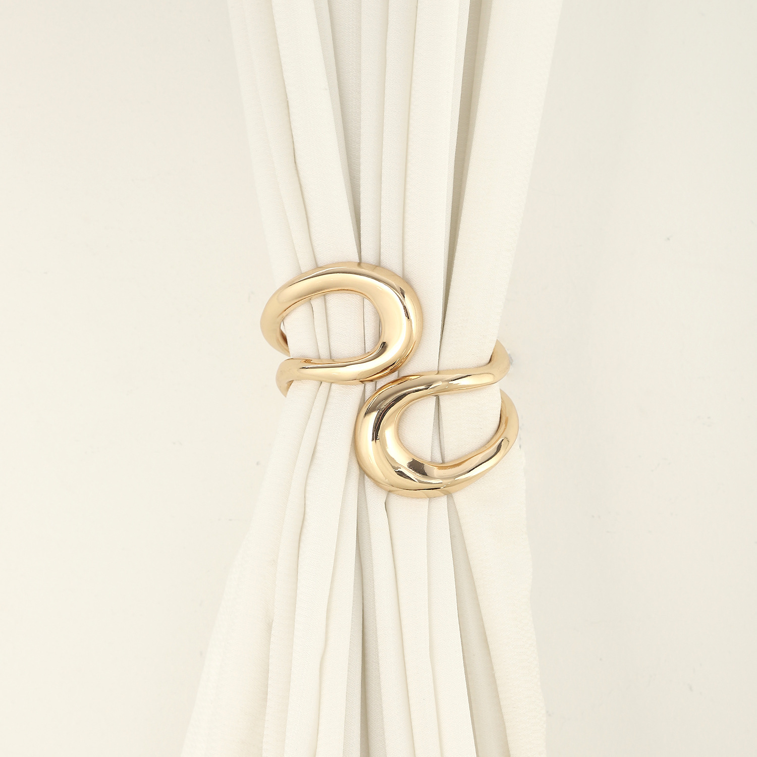 Minimalist Nordic Metal Curtain Tie Backs No Drill For Curtains_voghion.com