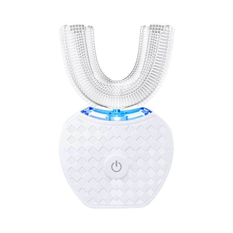 Cepillo de dientes eléctrico recargable eléctrico ultrasonido barrido de vibración giratorio pareja conjunto de limpiador de dientes instrumento inteligente de belleza dental transfronteriza