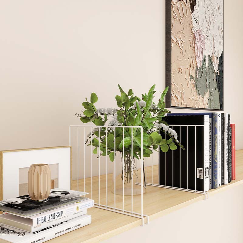 Armario de hierro de almacenamiento tablero de partición rack de almacenamiento en capas de partición de ropa estante de partición deflector de partición de organización