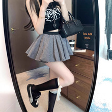 港味风格花苞蓬蓬半身裙女夏季防走光高腰芭蕾裙显瘦A字短裙子潮