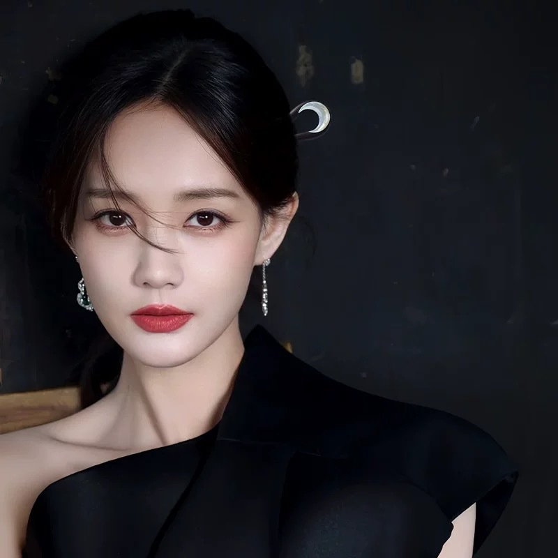 Nuevo clip de cabello en forma de U hecho a mano clip de madera conchas de madera simple clip de cabello de madera accesorios de estilo antiguo lado clip