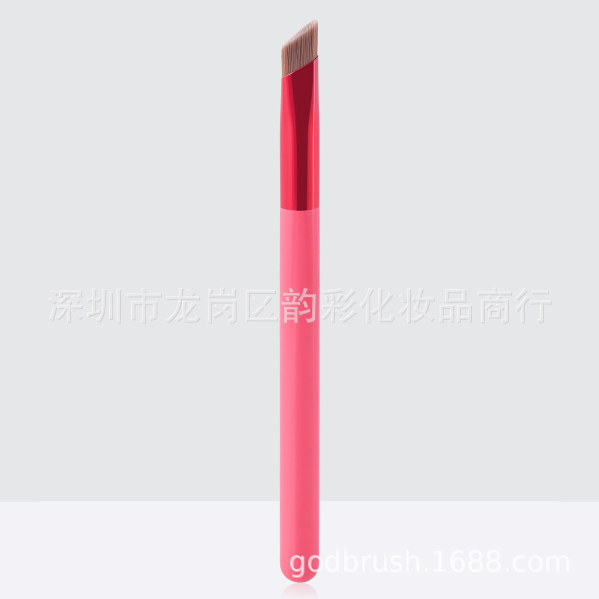 Cepillo de cejas salvaje único Cepillo de cejas de cuatro esquinas cepillo de cejas niebla cepillo de maquillaje de cejas de tres colores ventas directas de fábrica transfronterizas