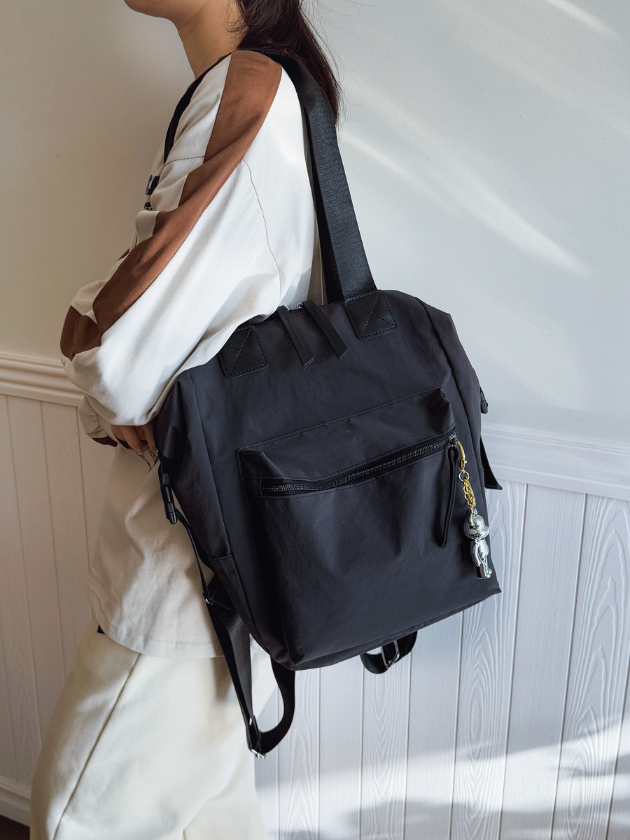 Bolsa de mano de gran capacidad 2025, nueva mochila de moda japonesa, mochila de hombro de estudiantes universitarios, mochila ligera, moda