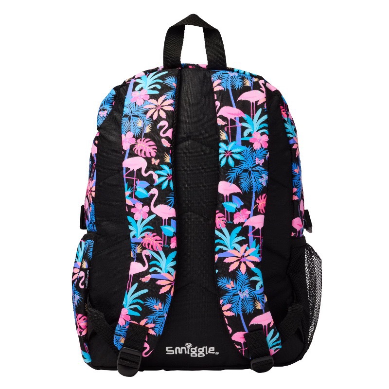 Australia smiggle mochila escolar mochila de gran capacidad mochila para estudiantes serie flamenco bolsa de comida caja de comida taza de agua bolígrafo