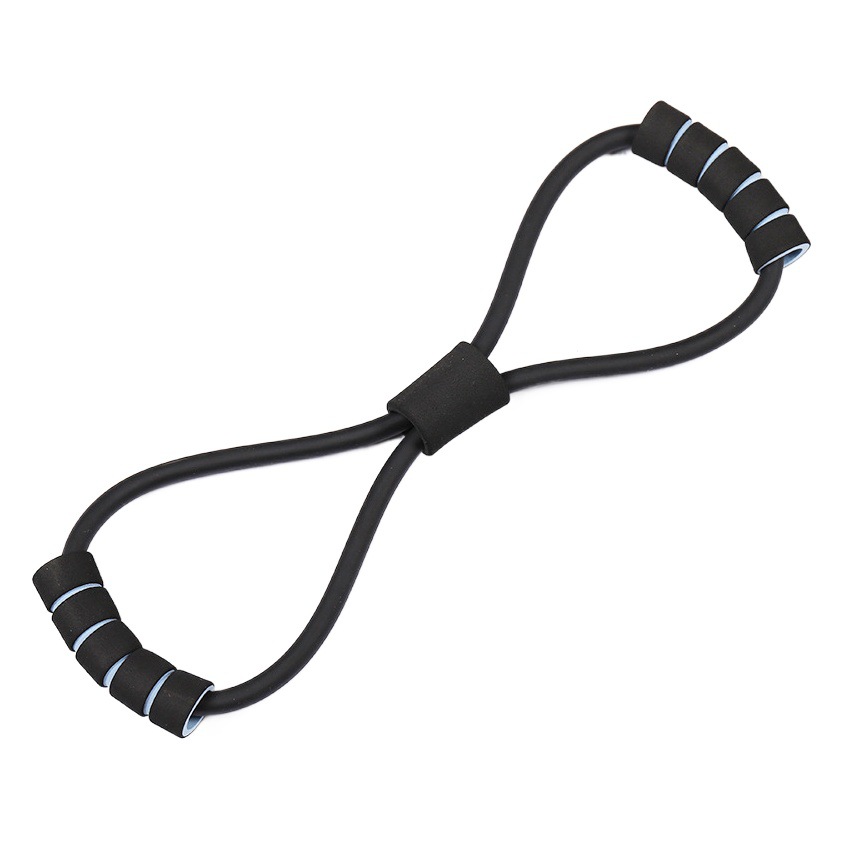 8 palabras cuerda de tensión extensor de pecho cuerda de tensión de yoga dispositivo de tensión de fitness Pilates banda de resistencia dispositivo de fitness banda de tensión