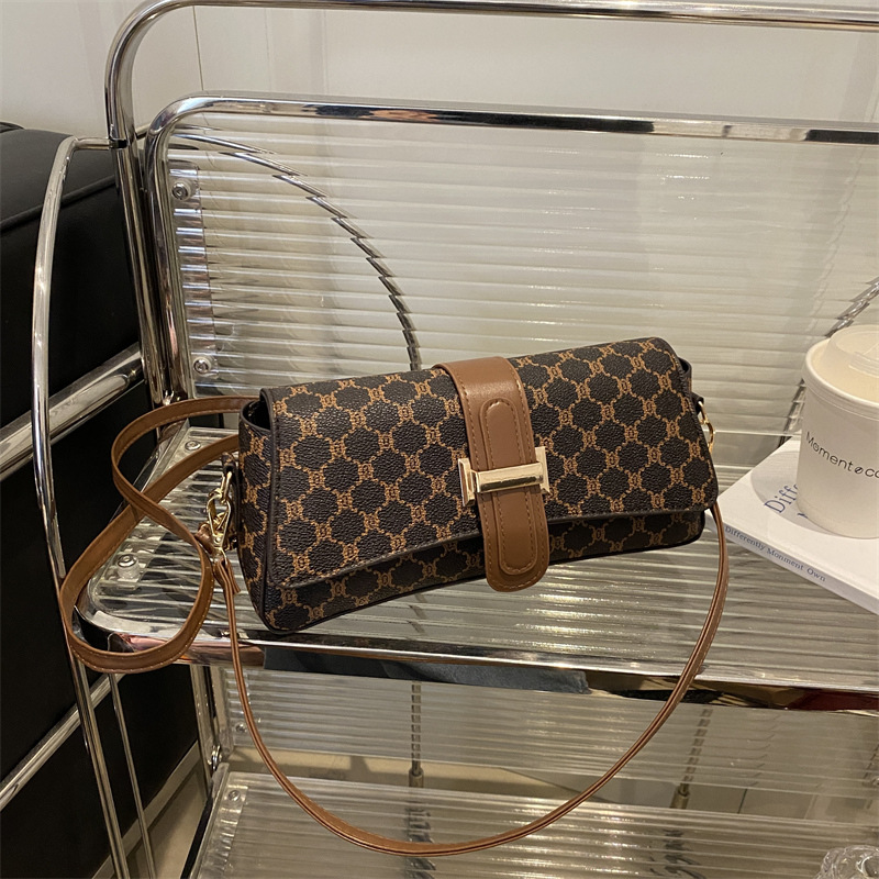 Women's Bag 2026 New Model: Unique, Trendy, Vintage, Elegant, Casual, Simple, Single-Shoulder, Crossbody Small Square Bag