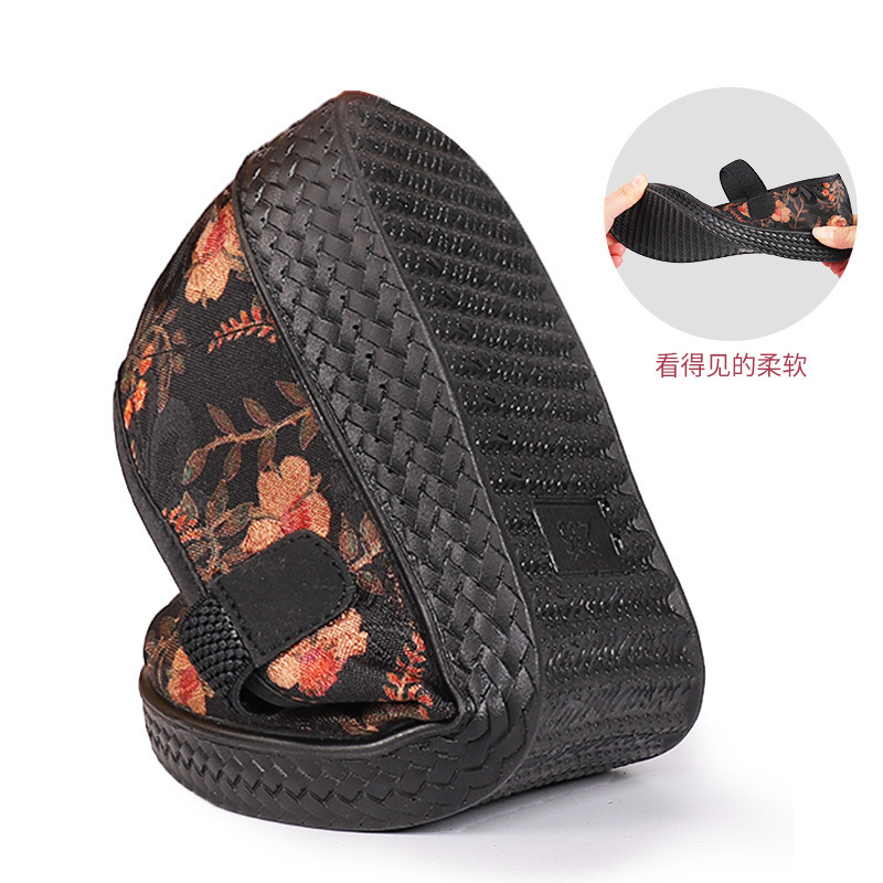 老北京布鞋春秋女妈妈鞋加肥加宽平底休闲中老年轻便舒适软底女鞋|undefined