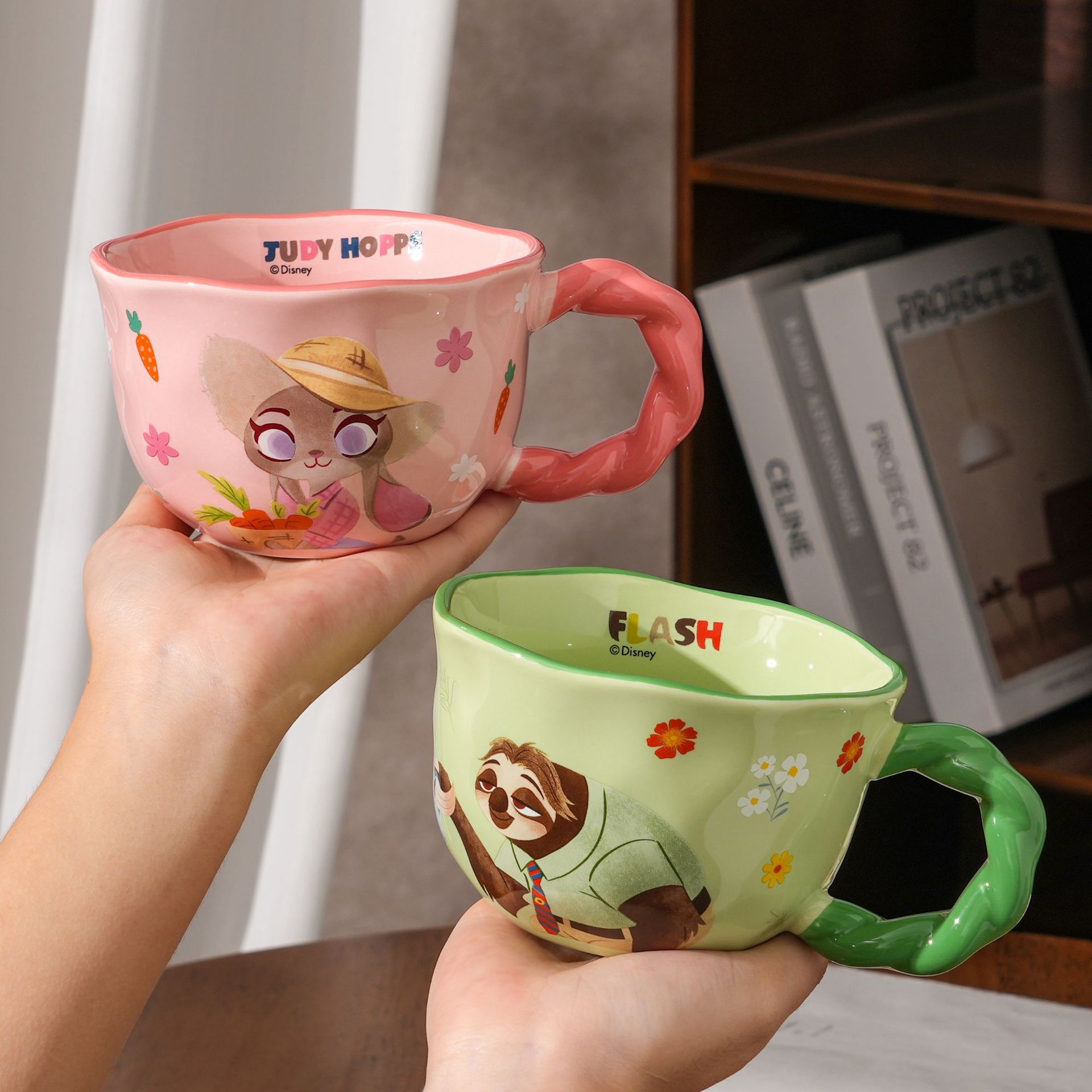 Auténtica licencia Mad Animal City tazas de alto valor de caricatura encantadora taza de agua flotante de oficina taza doméstica de trabajo