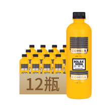 波萨联名COHIBA/高希霸克东天然苏打水470ml*12瓶弱碱性无糖无气