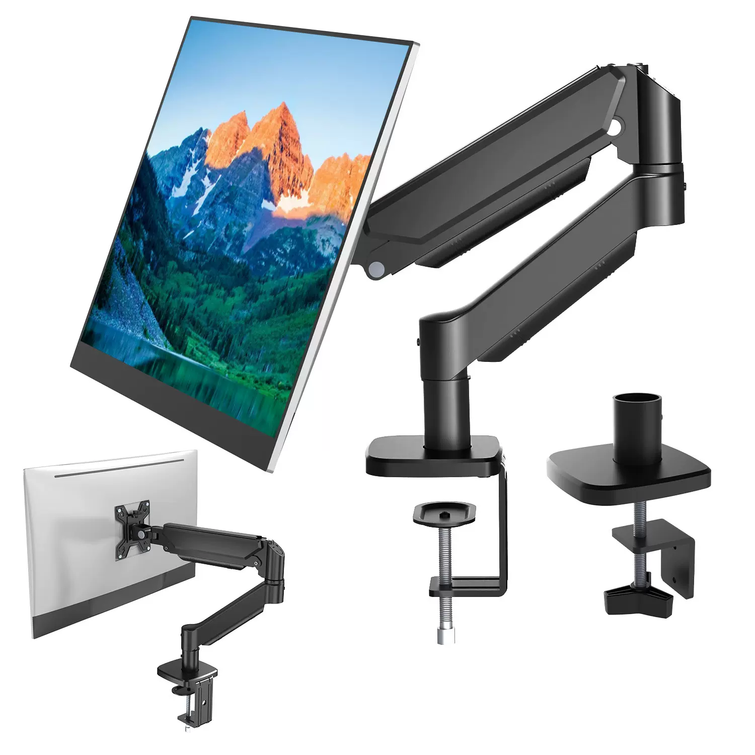 科灏显示器气动弹簧电脑显示器支架屏幕悬臂桌面支撑升降