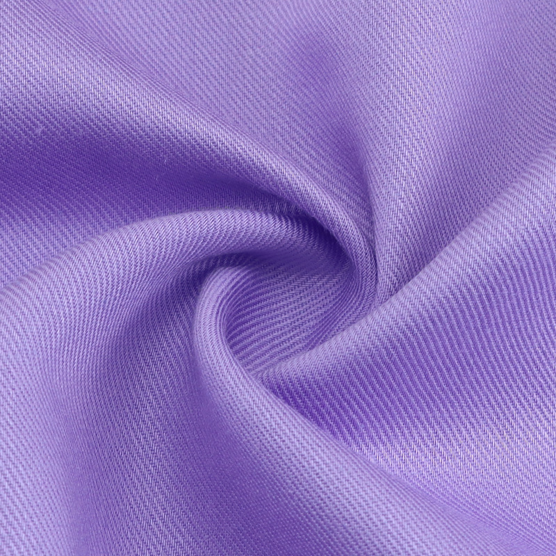 Tela sarga Tencel ramio 2023 principios de otoño marca de moda piel-amigable drapeado Ramio camisa vestido de moda de tela