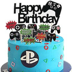 国境を越えた新しいゲームテーマのケーキプラグインパーティー装飾用品誕生日ケーキカードケーキ装飾