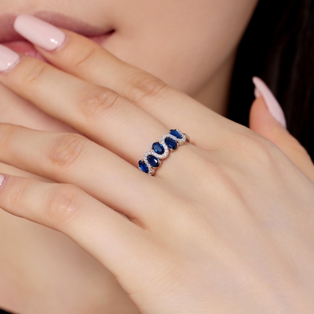 6g Weight Zircon Inlay Material Rings Classification 6, 9 Ring Size 1 Piece Quantity Holiday, Daily Occasion 925 Sterling Silver Material Geometric Pattern Women's Gender Plating, Inlay Design Basic, Modern Style, Classic Style Style 1 Piece 925 Sterling Silver Geometric Zircon Rings 7