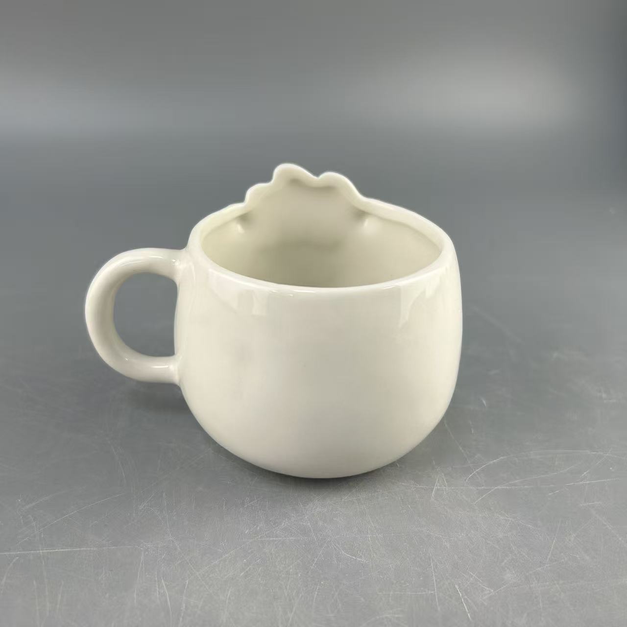 Customizado nuevo monstruo pequeño modelado taza de cerámica taza de agua logotipo imprimible