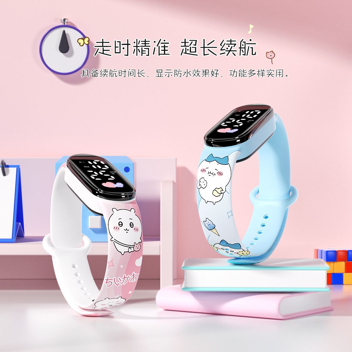 Reloj de impresión de estudiantes personales en línea encantador Jigawa moda impermeable led reloj electrónico deportivo para niños