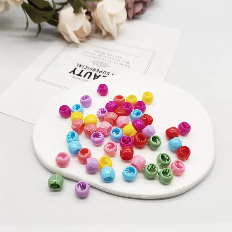 Мини-крабьи заколки для детей, милые пластиковые шпильки, assorted colors, 2 см