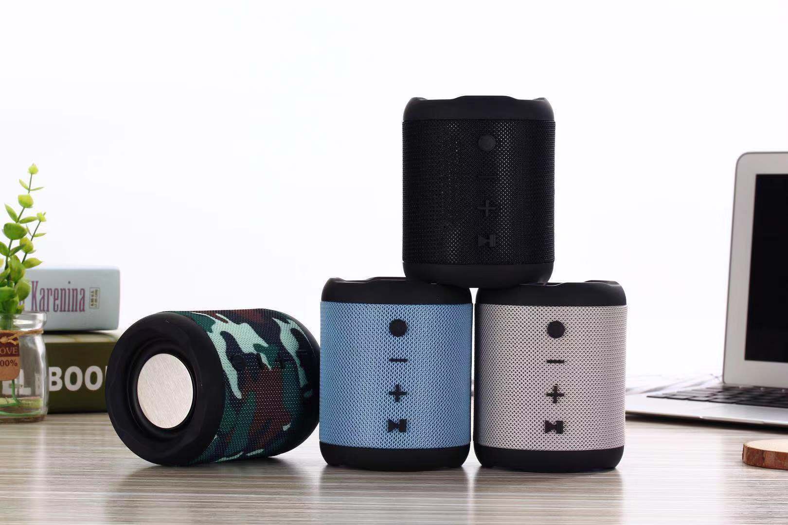 새로운 M2 블루투스 스피커 다기능 카드 USB 미니 스피커 서브 우퍼 패브릭 선물 소형 스테레오