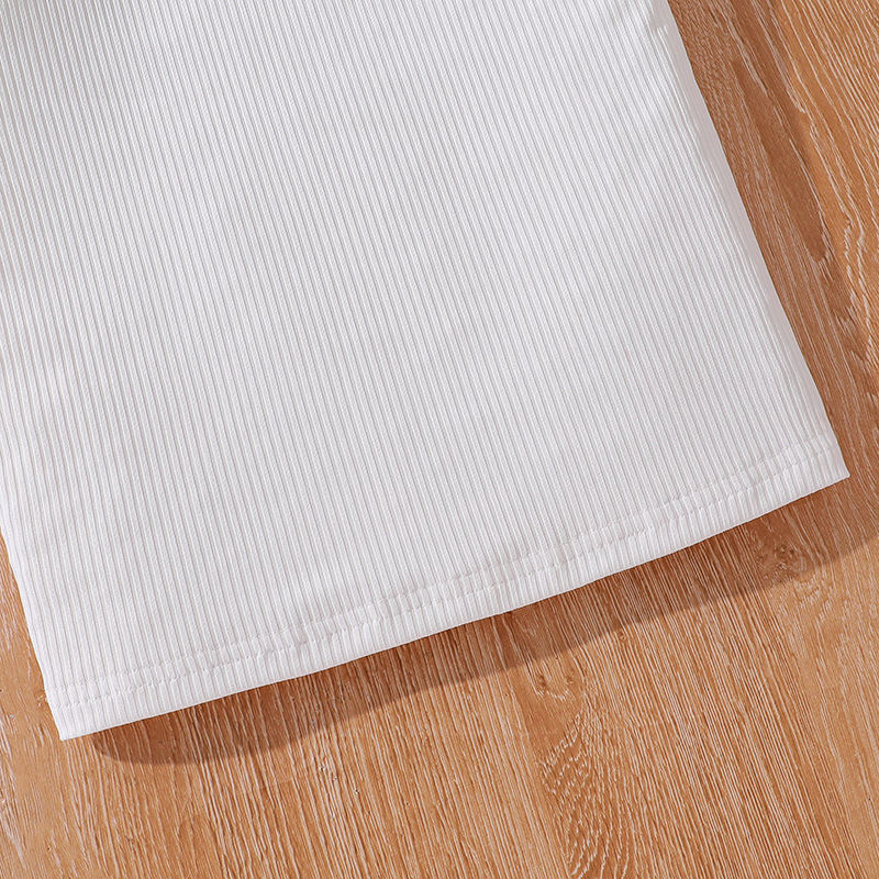 Completo moda bambina, gonna a mezza manica con fiocco grande, top a maniche lunghe, novità autunno e inverno, abbigliamento per bambini di medie dimensioni_voghion.com