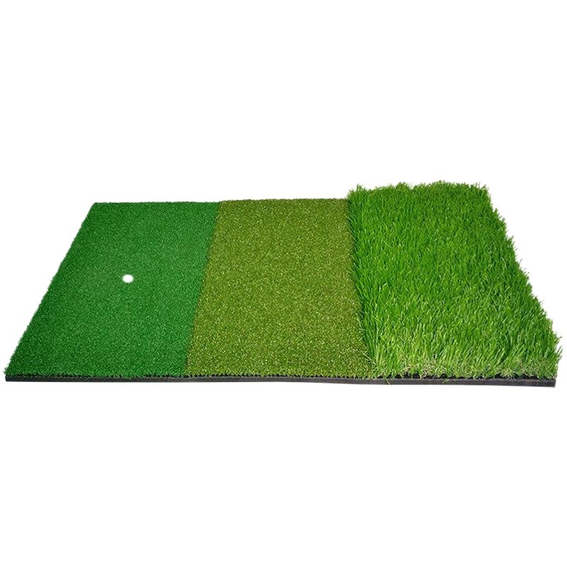 Fábrica al por mayor Golf multi-funcional huelga pad 40*60cm de largo y corto de corte de hierba Rod swing pad interior huelga pad