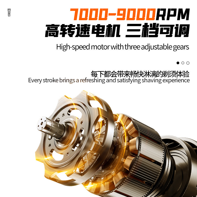 Kemei Kemei 電気シェーバー メンズ 2025 新しいメンズシェーバー電気ひげシェーバーセット|undefined