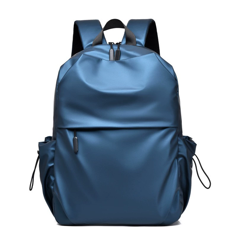 Capacious backpack, wear-resistant water repellent laptop for traveling, business version
