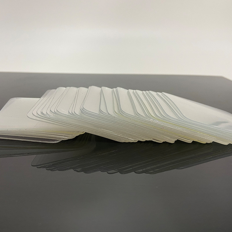 アクリル透明無痕フィルム角形穴なし両面テープ浴室キッチン移動可能フックテープ高粘PVC|undefined
