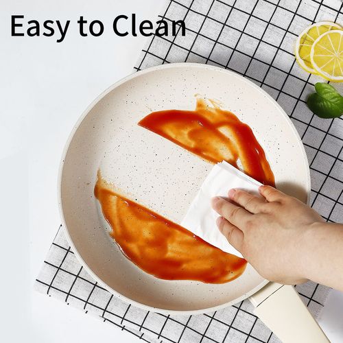 Medical stone pan, non-stick frying pan, wok, pancake, omelette, food supplement, small soup pot, steamer, induction cooker, universal