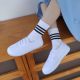 Children's Shoes Kindergarten Indoor Shoes Dance Shoes Boys and Girls Velcro Students White Cloth Shoes Children's White Shoes Wholesale