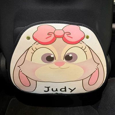 Rabbit Fox Car Seat Back Chair back anti-kick pad - rabbit-leaflet