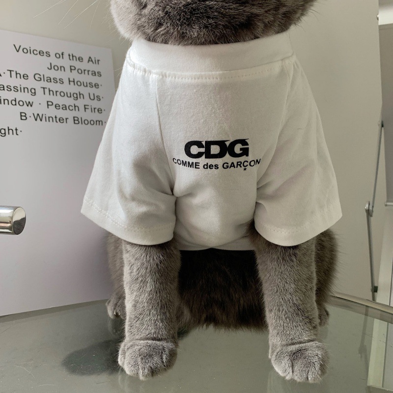 狗狗衣服夏季宠物猫猫潮牌薄款防掉毛布偶英短猫咪夏装批发独立站|ms