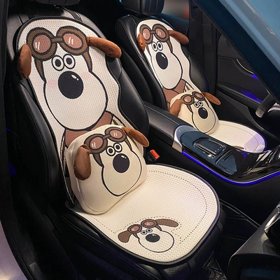 Single-piece Women's Car Five-piece | Seat cushion, seat cover