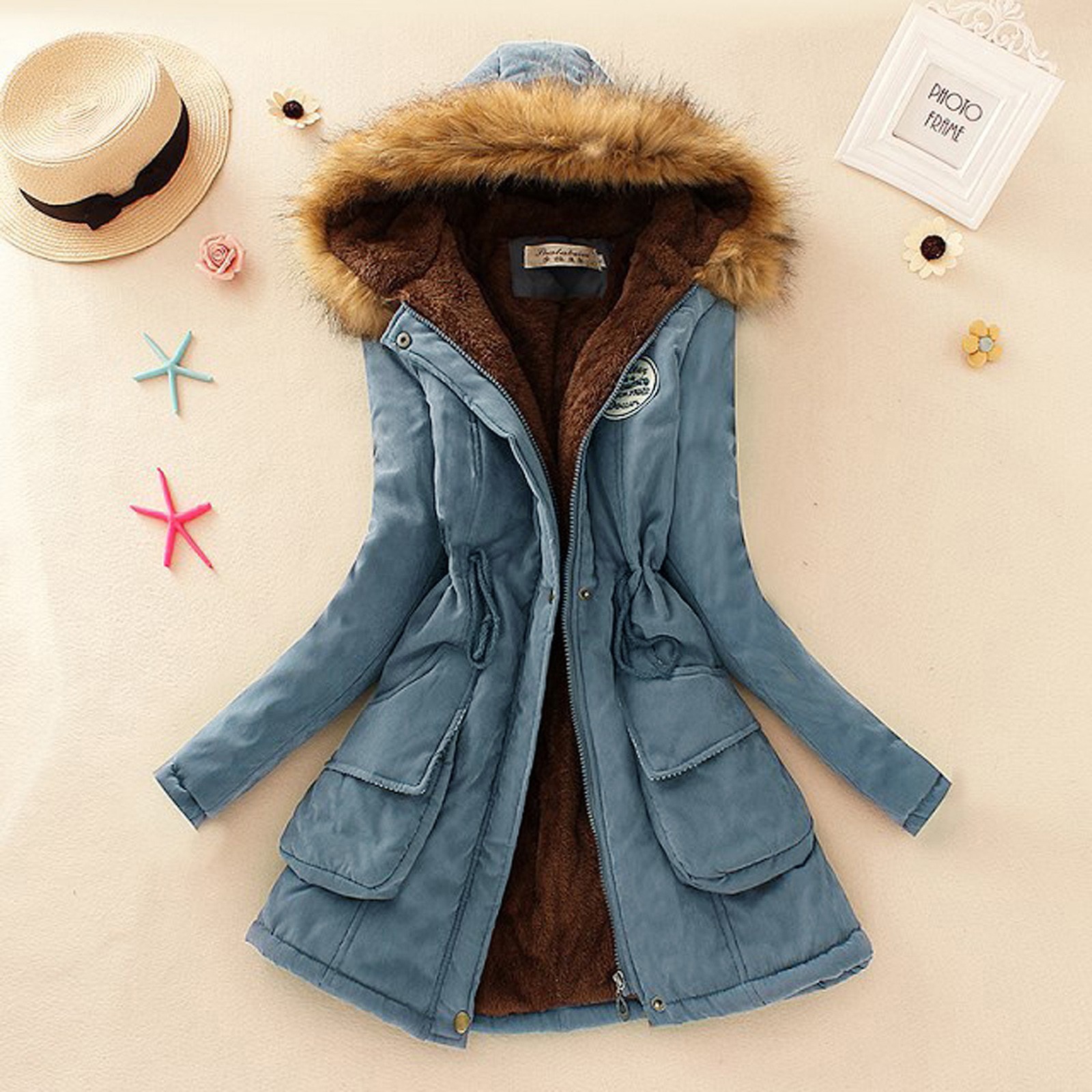 Chaqueta de invierno de gran tamaño para mujer – abrigo cálido y elegante de temporada
