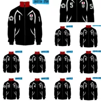 Amazon Anime BLUE LOCK Blue Prison Character Uniform Stand Collar Толстовка на молнии Толстовка для мужчин и женщин