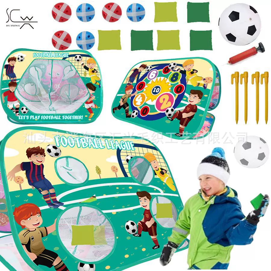 Трансграничное поколение детских игрушек и мешков с песком мишени три в одном