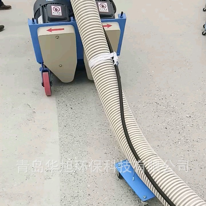 QHX-350 混凝土路面浮浆清理机 水泥地面打毛粗化抛丸机