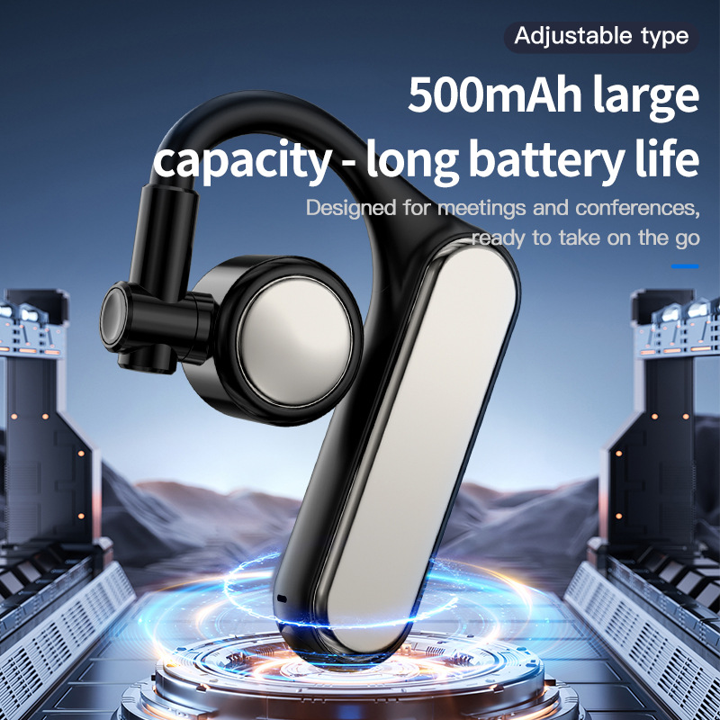 Auriculares Bluetooth individuales Z8 OWS inalámbricos para negocios M-F9 de larga duración con orejas colgantes A107 con rotación ajustable_voghion.com