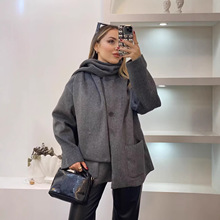 �羳��óŮװ2026����ŷ����Χ��װ�ε��ſ�ë�ش�������ŮA15087
