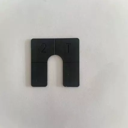 韩国塑料瓷砖间隔器 塑料U型垫片马蹄垫片铺地砖辅助工具缝隙卡