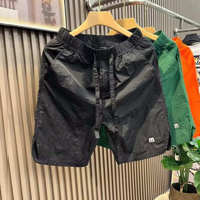 Men's Summer Trendy Beach Shorts Multi-Color Retro Style For Teenagers_voghion.com