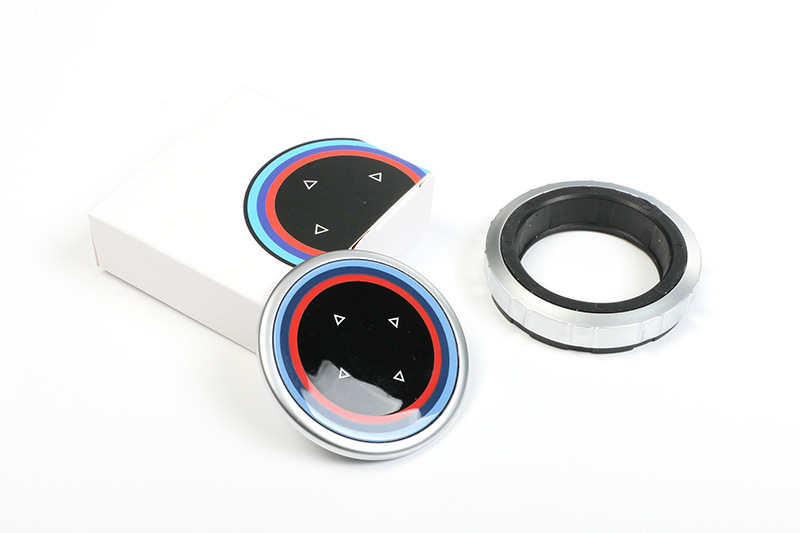 Applicable to BMW 5 Series 6 Series 7 series X3 central control multimedia knob cover F chassis platform F07F10F11F18